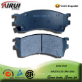 SEMI-METALLIC CAR BRAKE PAD FOR MAZDA 323 1994-2004